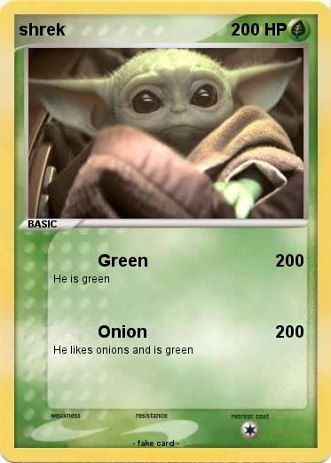 Pokemon shrek