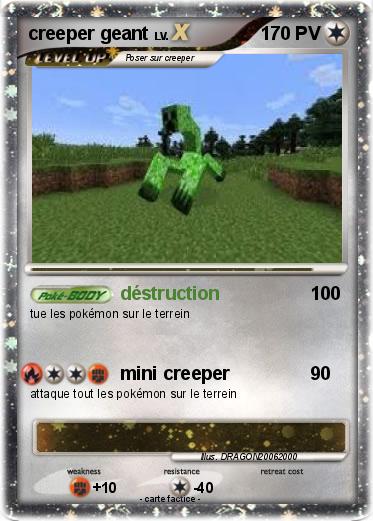 Pokemon creeper geant
