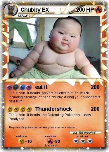Pokemon Chubby EX