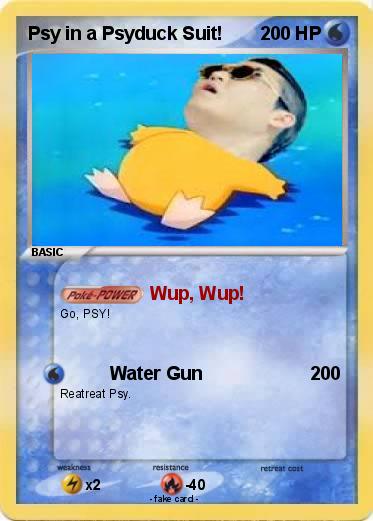 Pokemon Psy in a Psyduck Suit!