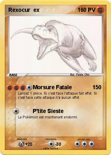 Pokemon Rexocur  ex
