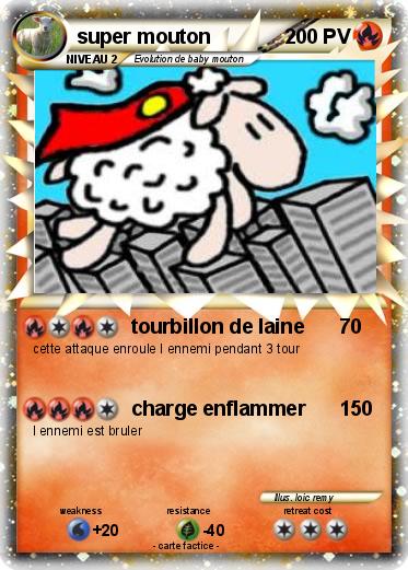 Pokemon super mouton