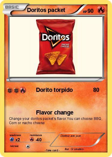 Pokemon Doritos packet