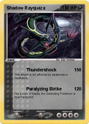 Pokemon Shadow Rayquaza