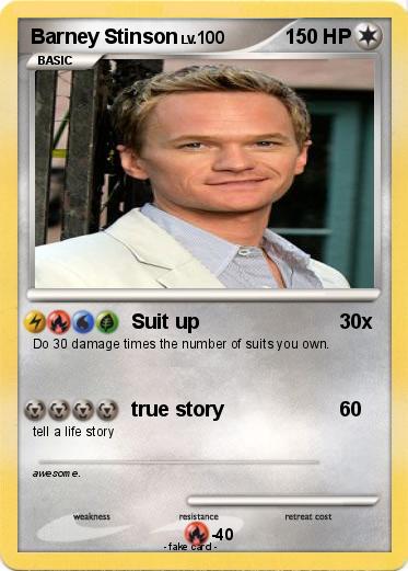 Pokemon Barney Stinson