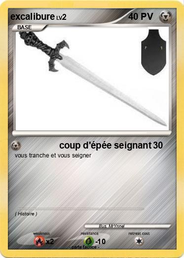 Pokemon excalibure