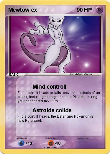 Pokemon Mewtow ex
