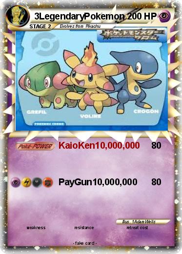 Pokemon 3LegendaryPokemon