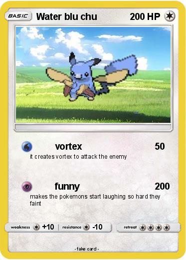 Pokemon Water blu chu