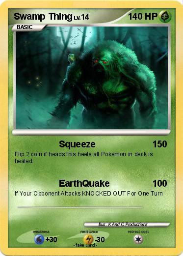 Pokemon Swamp Thing