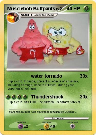 Pokemon Musclebob Buffpants