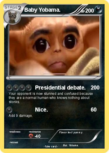 Pokemon Baby Yobama.