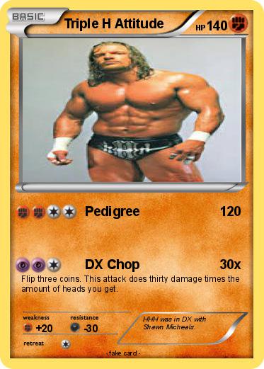 Pokemon Triple H Attitude