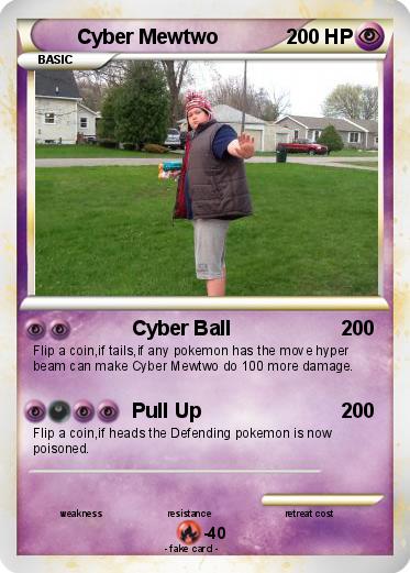 Pokemon Cyber Mewtwo