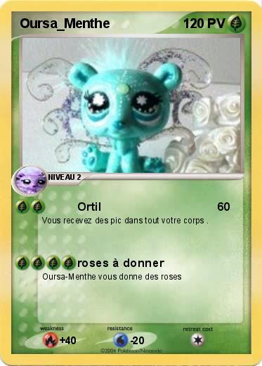 Pokemon Oursa_Menthe