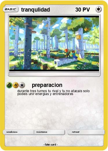 Pokemon tranqulidad