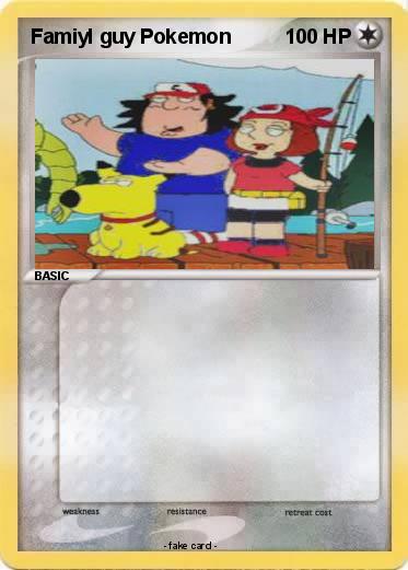 Pokemon Famiyl guy Pokemon