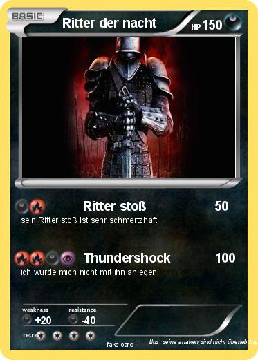 Pokemon Ritter der nacht
