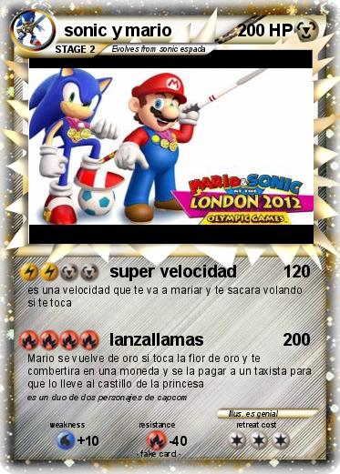 Pokemon sonic y mario