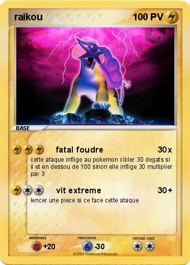 Pokemon raikou