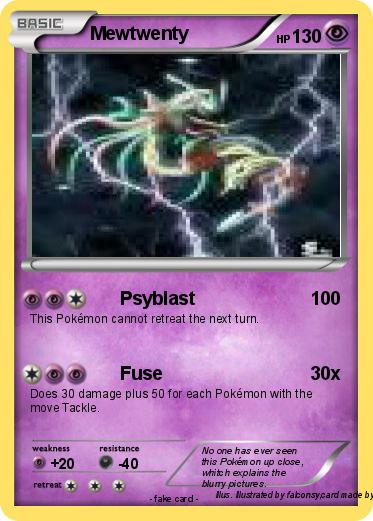 Pokemon Mewtwenty