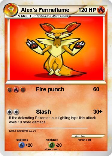 Pokemon Alex's Fenneflame