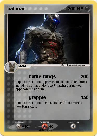 Pokemon bat man