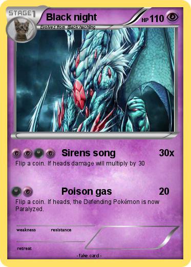 Pokemon Black night