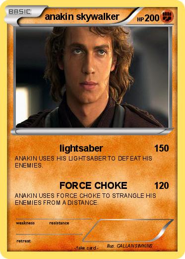 Pokemon anakin skywalker