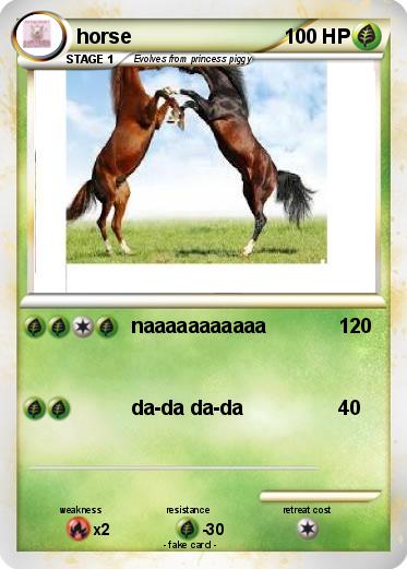 Pokemon horse