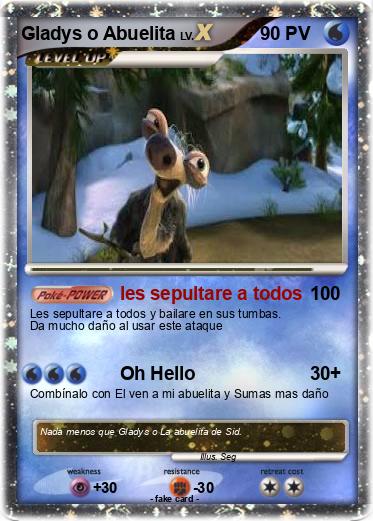 Pokemon Gladys o Abuelita