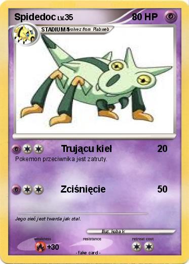 Pokemon Spidedoc