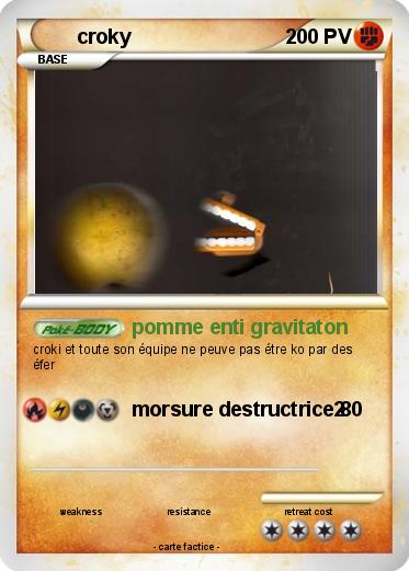 Pokemon croky