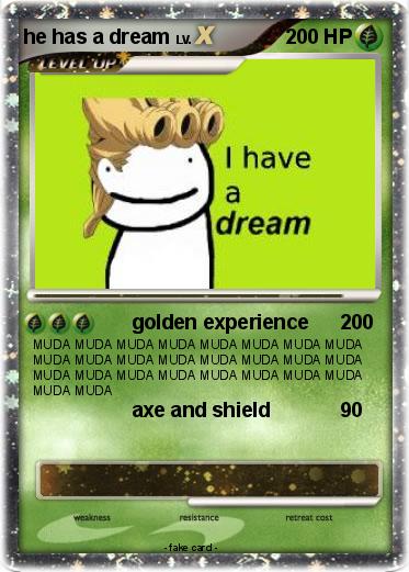 Pokemon he has a dream