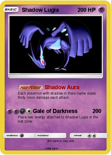Pokemon Shadow Lugia