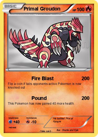 Pokemon Primal Groudon