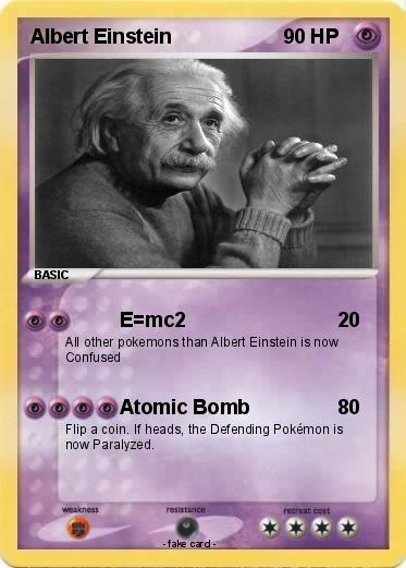 Pokemon Albert Einstein