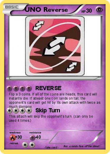 Pokemon UNO Reverse