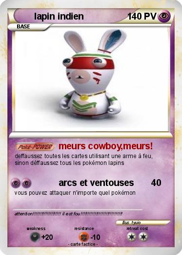 Pokemon lapin indien