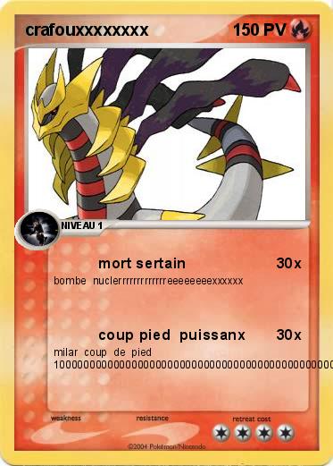 Pokemon crafouxxxxxxxx