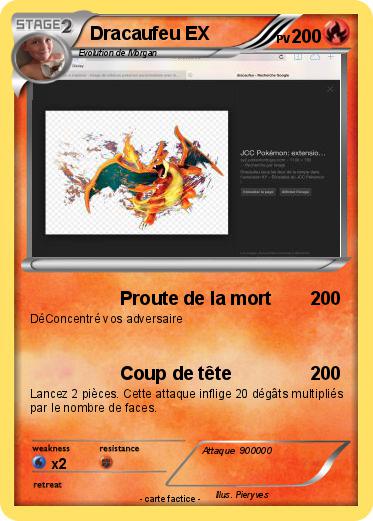Pokemon Dracaufeu EX