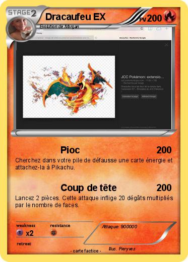 Pokemon Dracaufeu EX