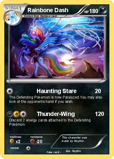 Pokemon Rainbone Dash