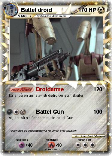 Pokemon Battel droid
