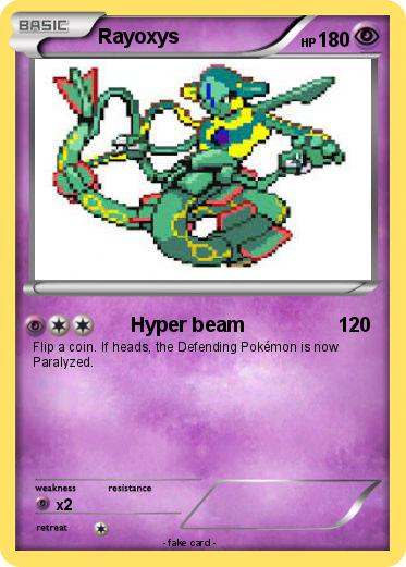 Pokemon Rayoxys