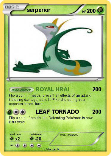 Pokemon serperior