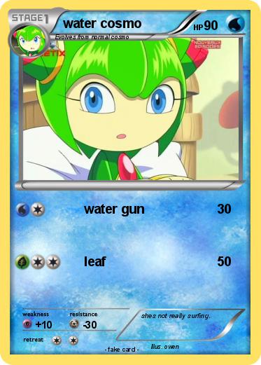 Pokemon water cosmo