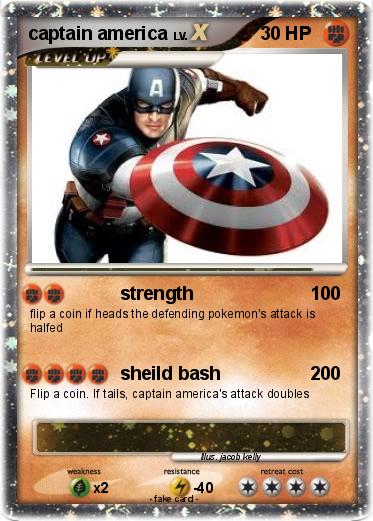 Pokemon captain america