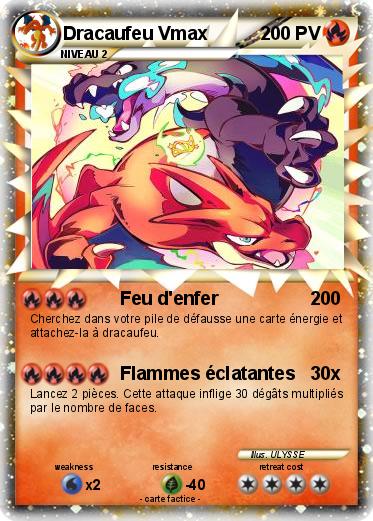 Pokemon Dracaufeu Vmax