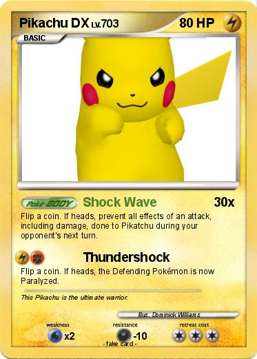 Pokemon Pikachu DX